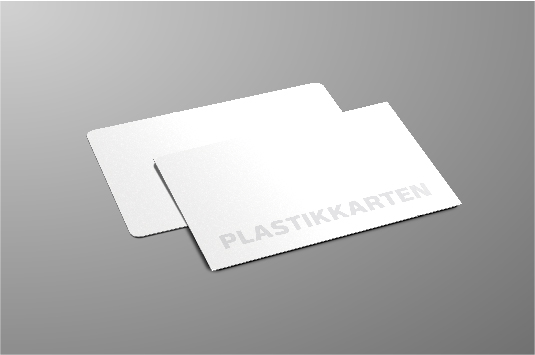 Plastikkarte - 0,5mm (bedruckt)