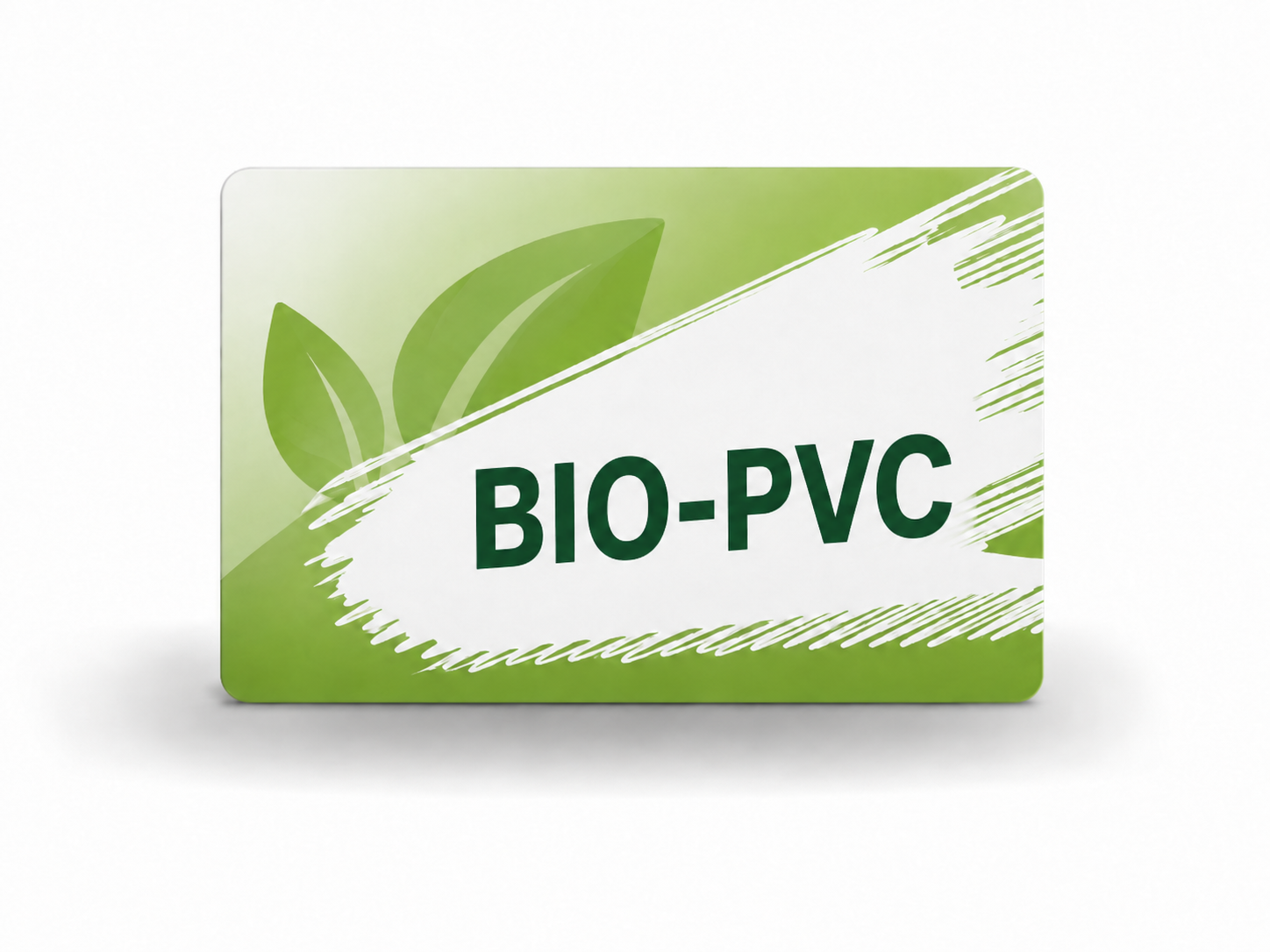 Plastikkarte aus BIO-PVC (bedruckt)